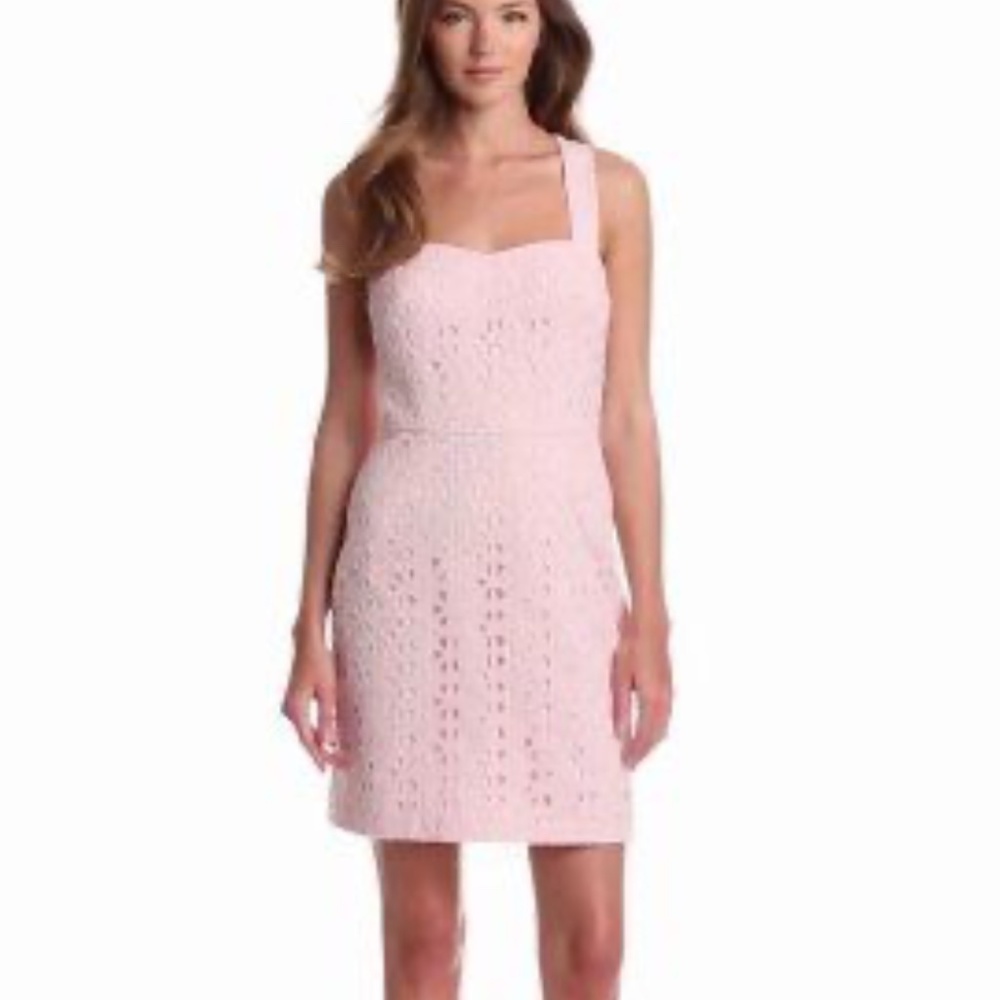 Ali Ro Pink Lace Dress